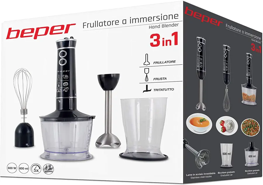 Frullatore ad Immersione Beper