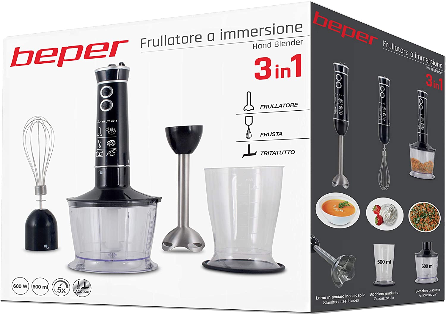 Frullatore ad Immersione Beper