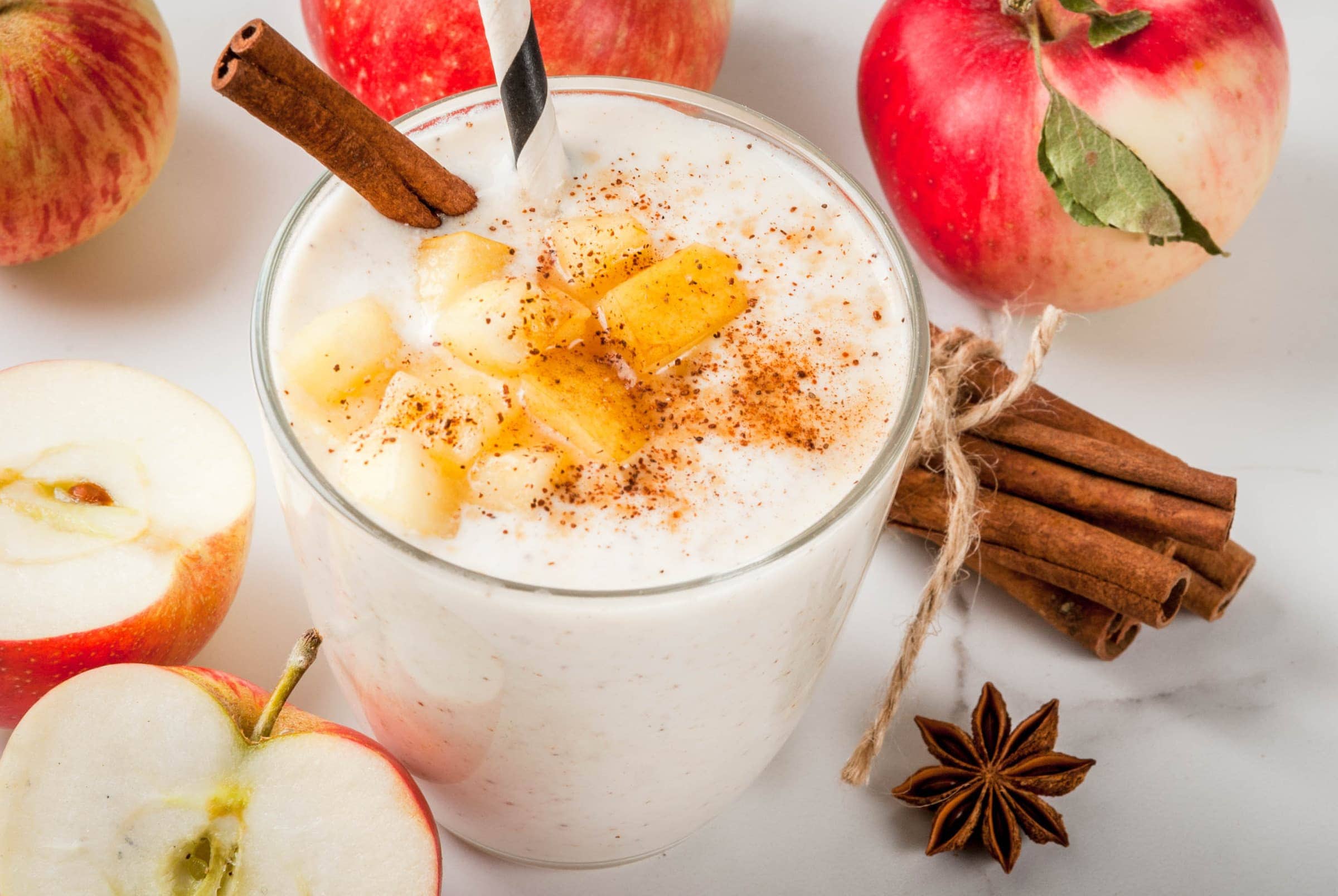 Come fare un frullato proteico con mela